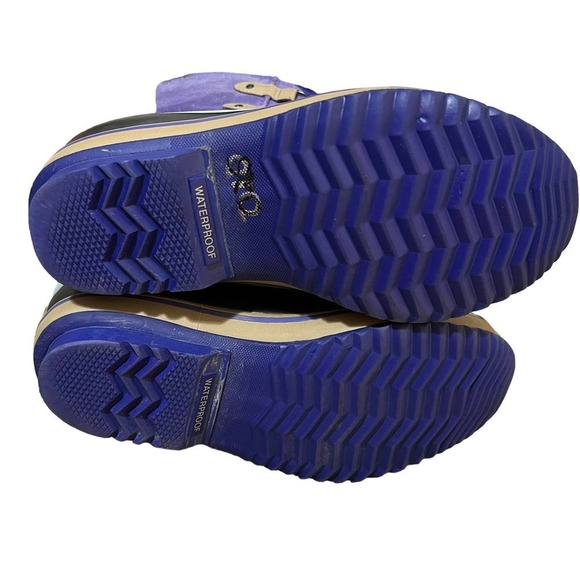 Sorel Purple Joan of Arctic Boots w/Faux Fur Trim - Picture 11 of 12